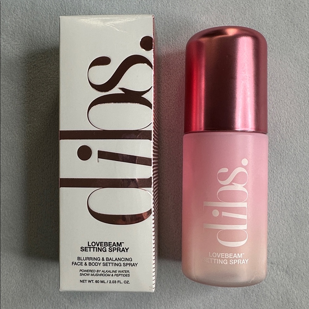 🎨 DIBS | LOVEBEAM BLURRING & BALANCING FACE & BODY SETTING SPRAY